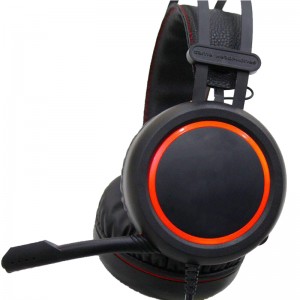 Tilpasset logo gaming headset 2018 støjdæmpning til PS4, laptop, pc